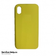 Чехол Silicone Case для iPhone X / XS (жёлтый) без логотипа №4 COPY AAA+ - Service-Help.ru